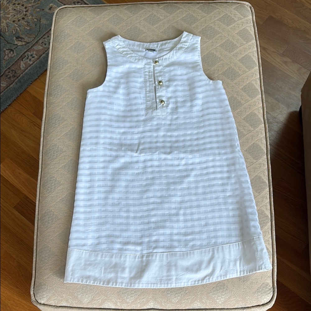 Janie and Jack White Striped Dress